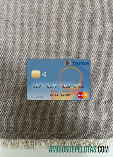 Benin Fema Bank Mastercard Photolook Frente modelo